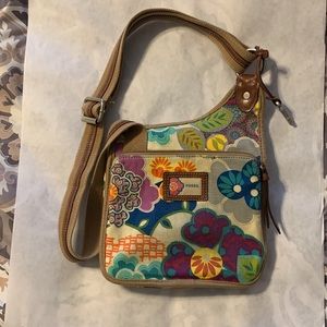 Fossil Fabric Crossbody